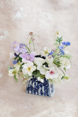 007 竹之優雅.青花陶瓷花藝