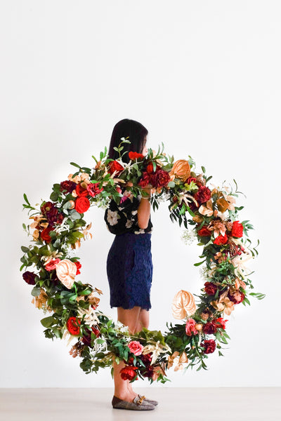 Giant Floral Wreath