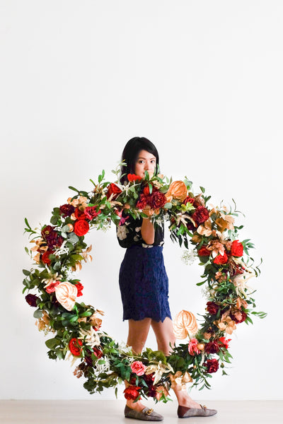 Giant Floral Wreath