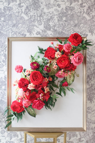 "Bowie" Framed Floral Piece