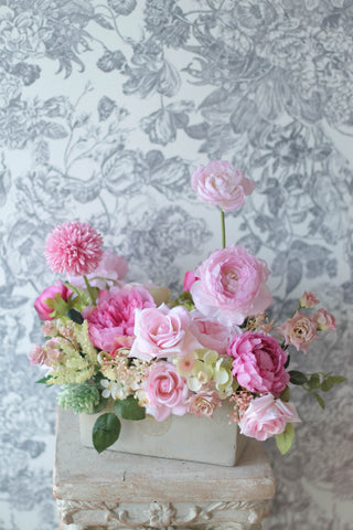 "Deneuve" Cement Vase Arrangement