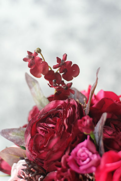 "Haven" Cement Vase Arrangement