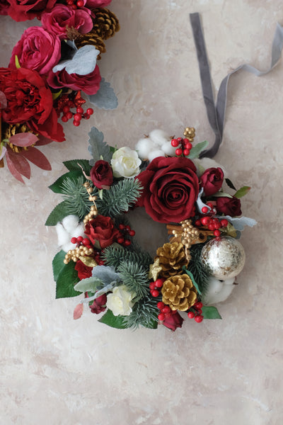 Festive Floral Wreath 節日花環