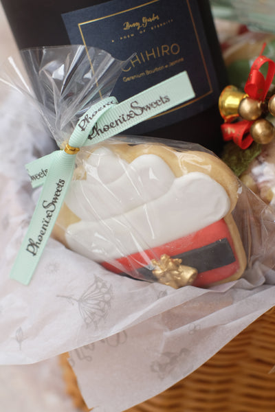 Festive Hamper with Flowers 節日花藝禮籃
