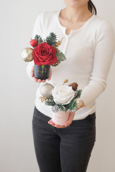 Mini Rose Flower Pots 玫瑰桶仔花
