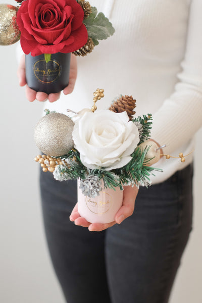 Mini Rose Flower Pots 玫瑰桶仔花