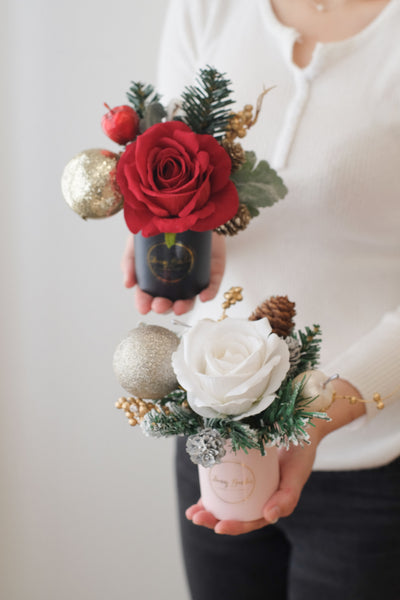 Mini Rose Flower Pots 玫瑰桶仔花