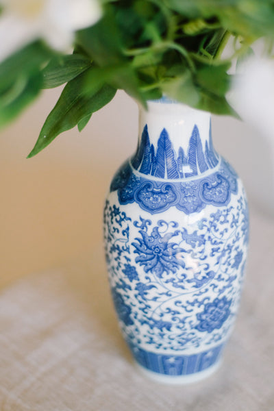 "Balzac" Clematis in Porcelain