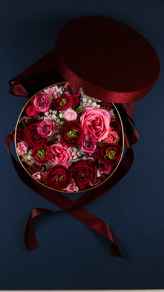Magenta Ranunculus Box