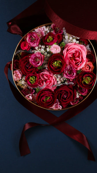 Magenta Ranunculus Box