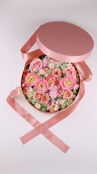 Pink Ranunculus Box